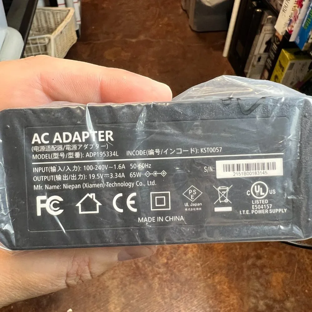 Superer AC Adapter Charger 65W Model‎ ADP195334L